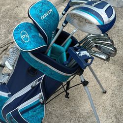 Top Flite Women’s Golf Clubs Bag Set 