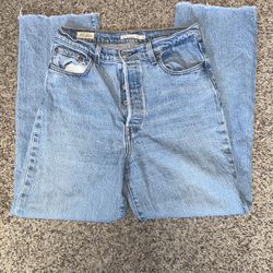 Levi’s Ribcage Straight Ankle, 29W, 29L