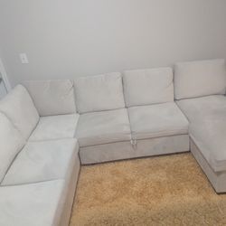 Sectional Sofa. Beige And From Wayfair $1000