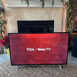 Roku 43 Inch TV With remote