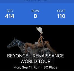 Beyonce Tickets Vancouver 