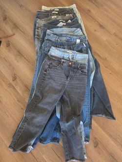 Women's jeans bundle - American Eagle, levi's, PacSun, Loft, Kensie