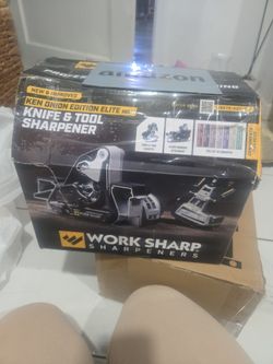 Work Sharp Ken Onion Knife Sharpener Tool - Adjustable Knife Sharpening System - For Knives, Scissors, Serrated Blades, & Tools