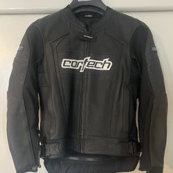 Cortech Adrenaline 2.0 Leather Motorcycle Jacket