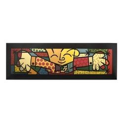 Romero Britto, Brazilian / American "The Hug"