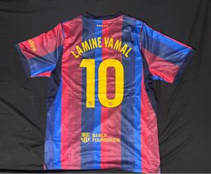 Lamine Yamal Barcelona Jersey