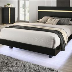 Queen Bed Frame With Mattress