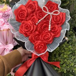 Valentines Gift Eternal Heart Bouquet 