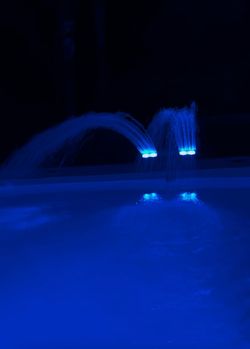 Above ground pool fountain