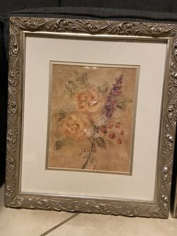 Flower Wall Decor/ Paintings