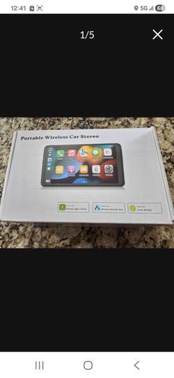 Portable Wireless Car Stereo Carplay