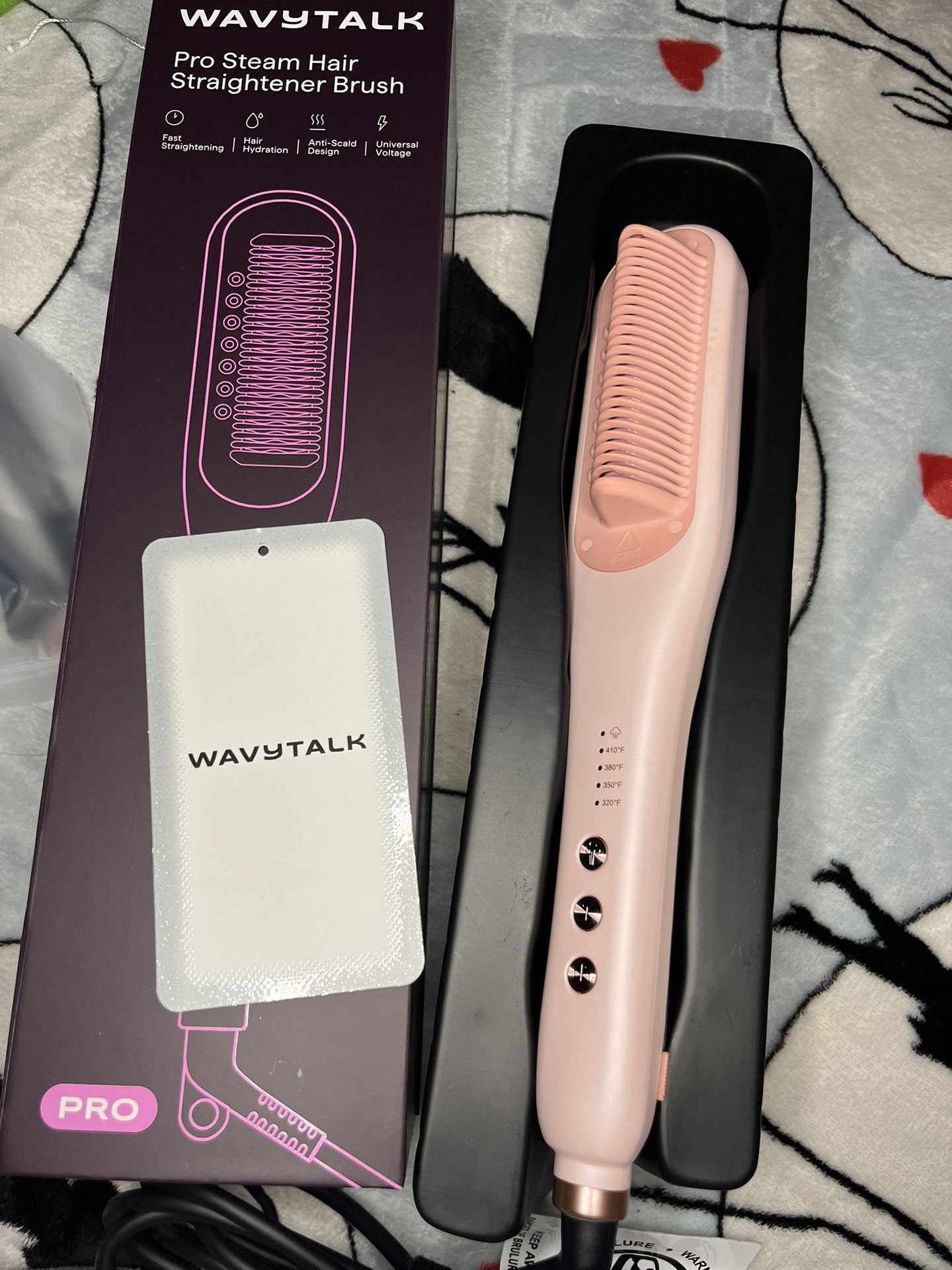 Wavy Talk Pro Steam Straightener