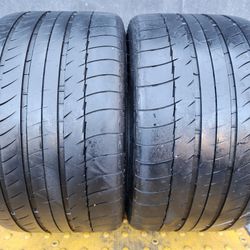 2 USED TIRES MICHELIN 305/30/19