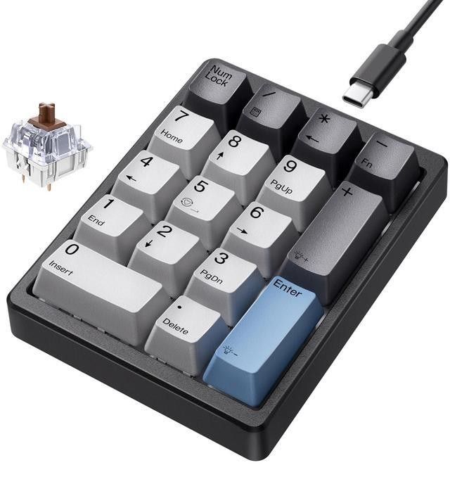 Kisnt Mechanical Number Pad β 17 Keys