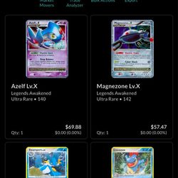 Pokémon portfolio for sale
