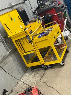 US General 5 Drawer Tool Box & Cart