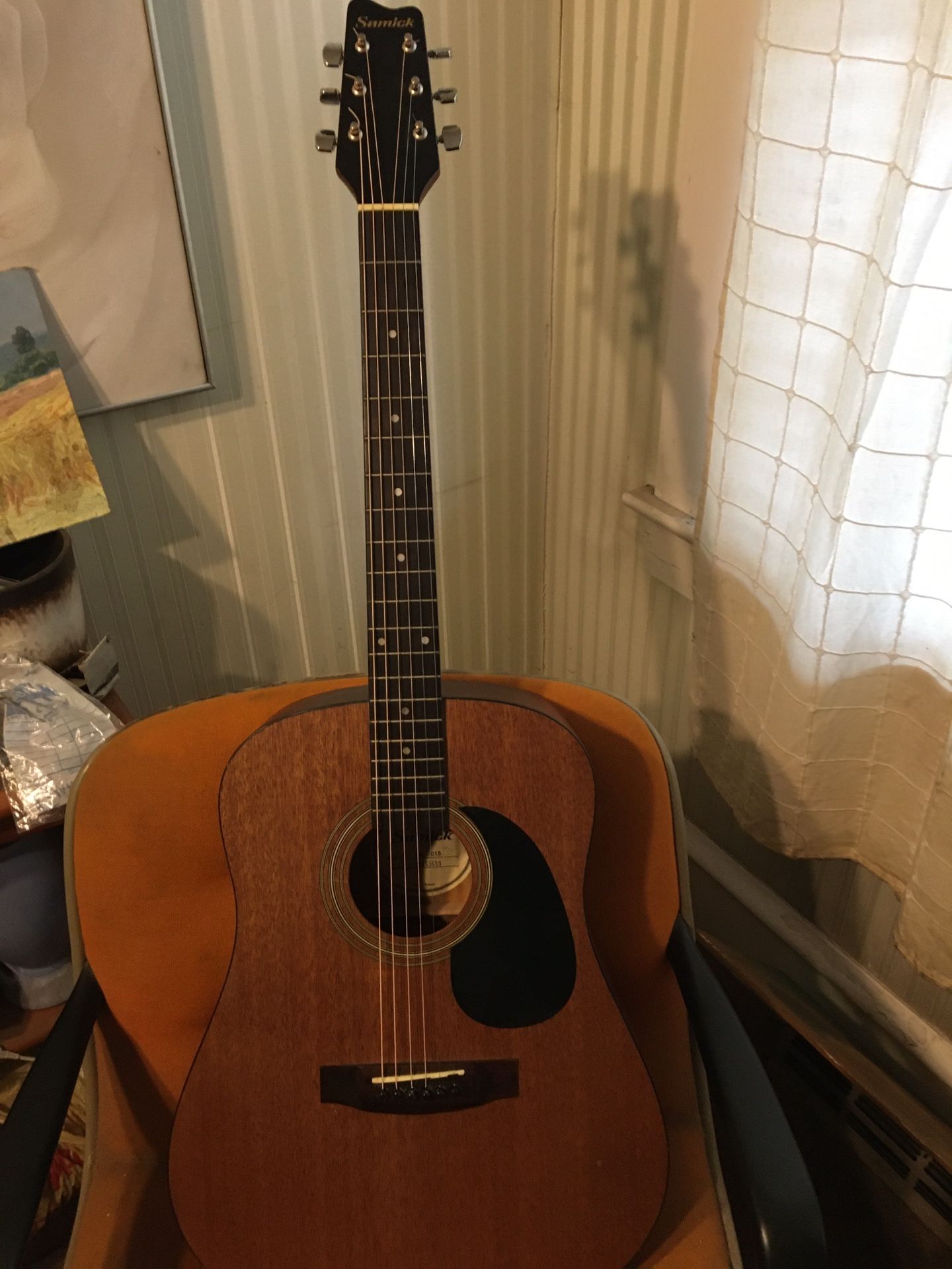 Beautiful Acoustic Samack Guitar 