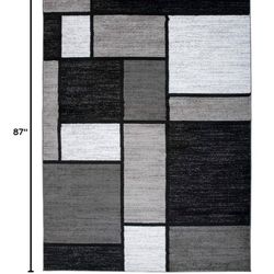 Contemporary Block Rug