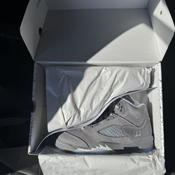 Jordan Retro 5 Wolf Grey