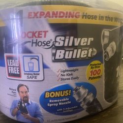 Pocket Hose Silver Bullet 100ft 
