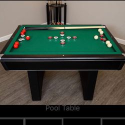 Renegade Slate Bumper Pool Table
