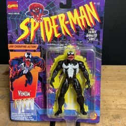 Venom Spider-Man 1994 jaw, chomping action