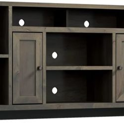 Gorgeous Solid Wood 74" Television Stand Like New!