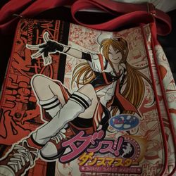 Anime Leather Side Bag