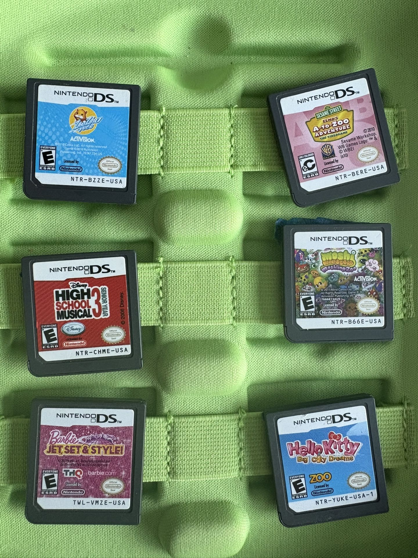 Nintendo DS games and Game Case