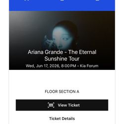 Ariana Grande Floor Row 2
