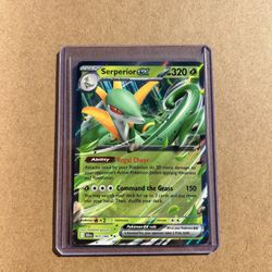 Serperior Ex #3 Pokemon TCG Black Bolt