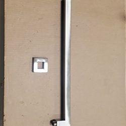 ALFI Brand ABSA2OS-BN 20" Square Wall Mount Shower Arm - Brushed Nickel (Open Box - Minor Scratches)