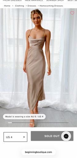 Beginning Boutique Formal Maxi Dress