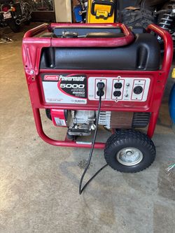 Coleman Powermate 5000 Portable Generator