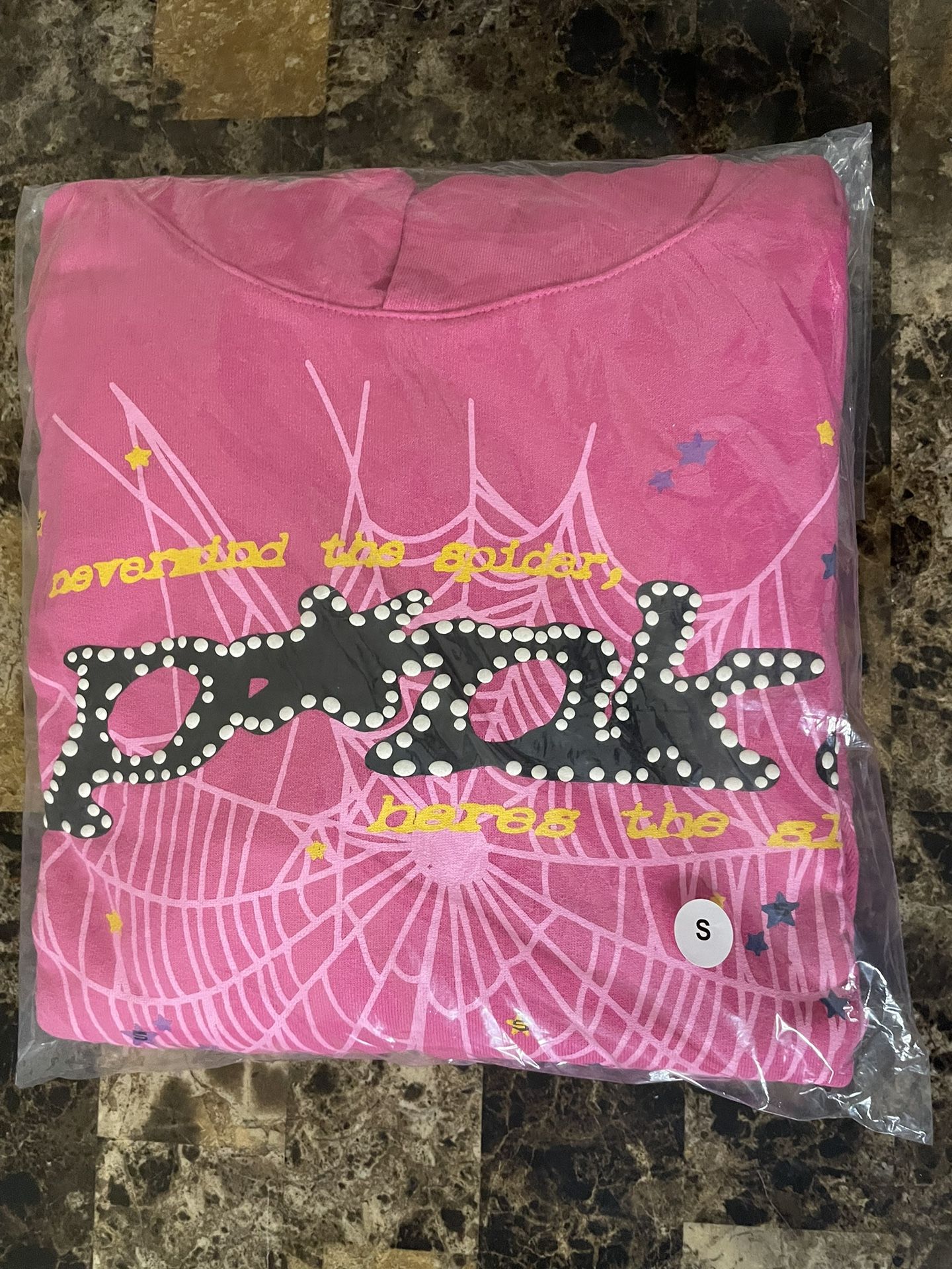 Sp5der P*nk Hoodie “pink”