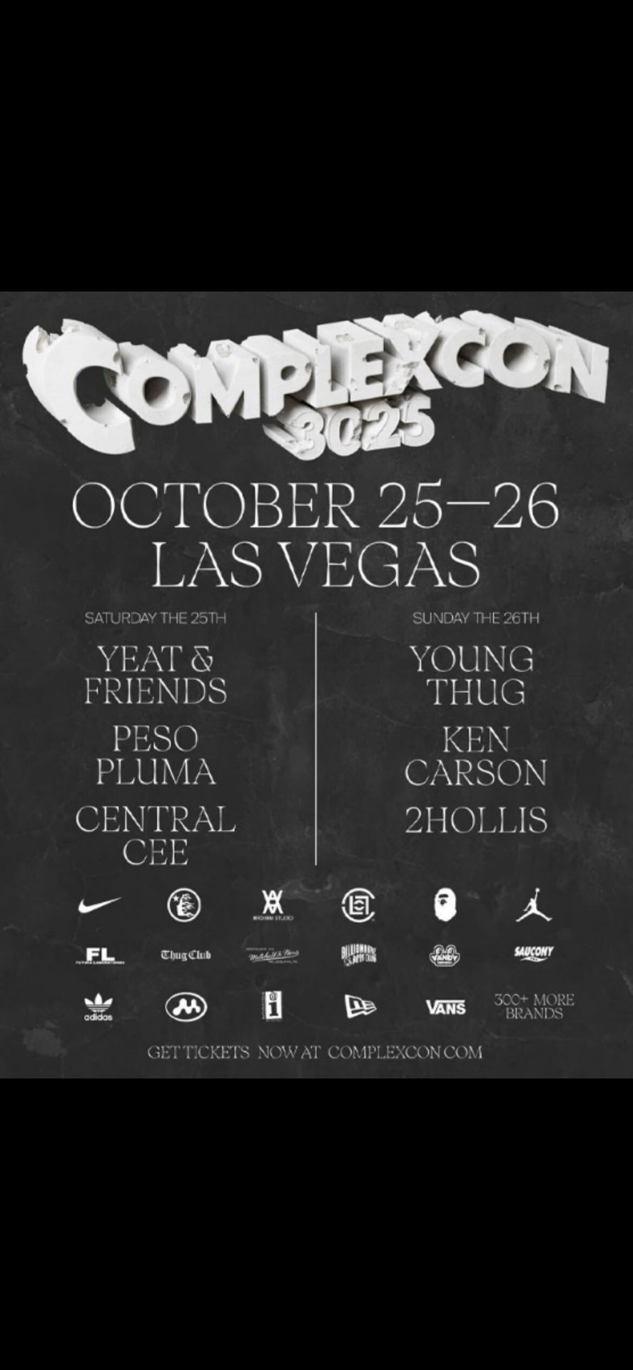 Complexcon Tickets