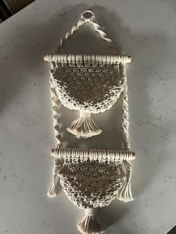 Macrame Wall Baskets