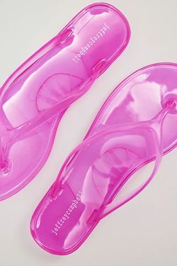 Jeffrey Campbell pink jelly sandals size 11