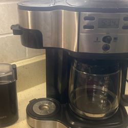 Hamilton Beach Combination coffee maker with grinder