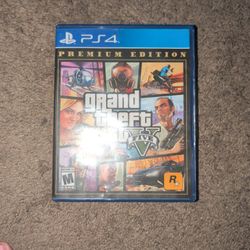 GTA 5 Premium Edition For The PS4 