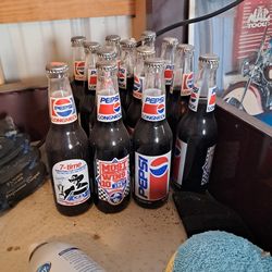 Richard petty Pepsi bottles