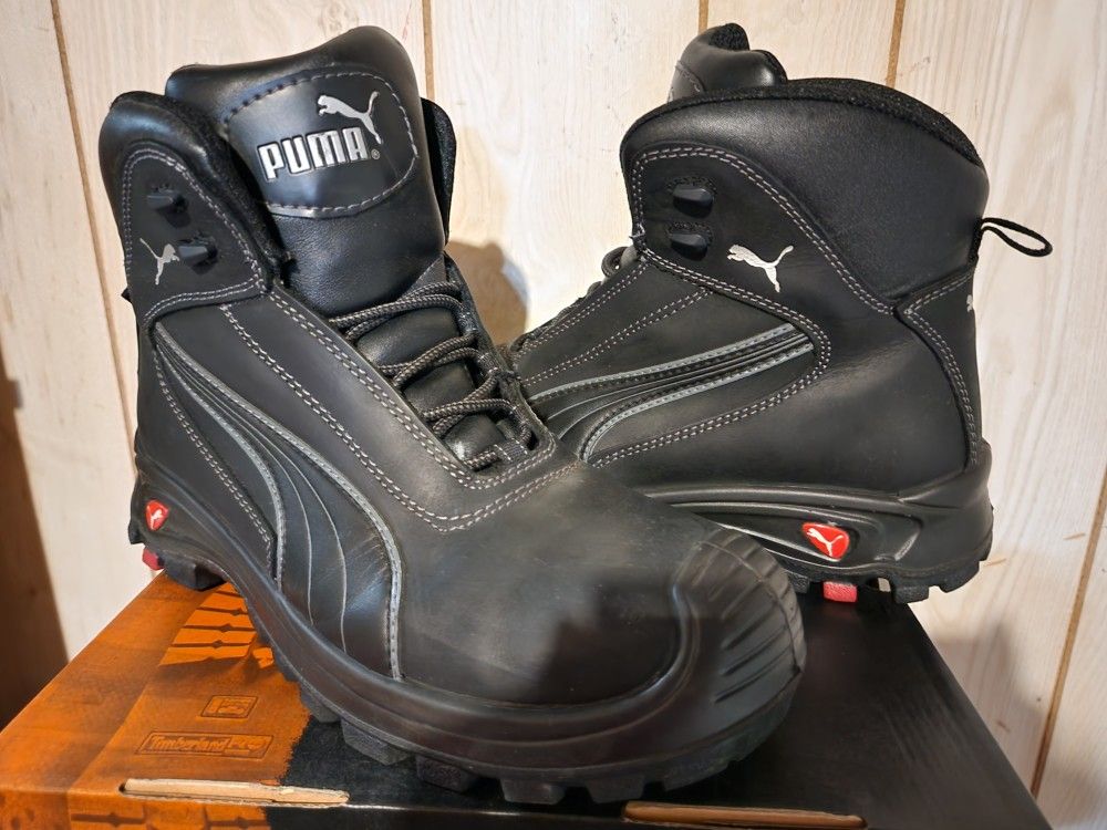 SIZE 11 Puma Work Boots Composite Toe 