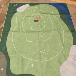 Golf Chipping Game With Large Mat, Club, 24 Balls New Open Box