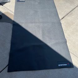 Equipment exercise mat five dollars small tear