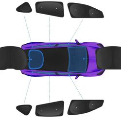  Tesla Model Y Juniper 2025-2020 Upgrade Window Sunshade                                 #0458