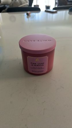 Bath & Body Works Pink Lilac & Vanilla Candle