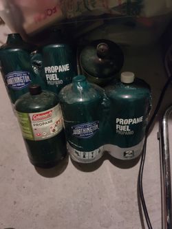 Propane cans