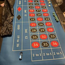 Roulette / Casino style Mat