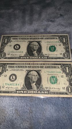 1 Dollar Bill