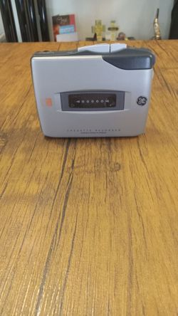 GE Portable Cassette Recorder